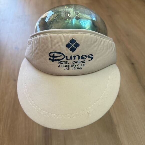 Vintage Dunes Hotel And Country Club Sun Visor Las Vegas Retro Preppy Golf Wear - Picture 1 of 5